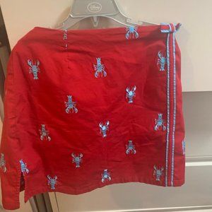 Lily Pulitzer lobster mini skort size 4